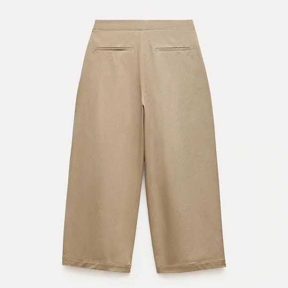 Zara Pleated Pants - Picture 2 of 5